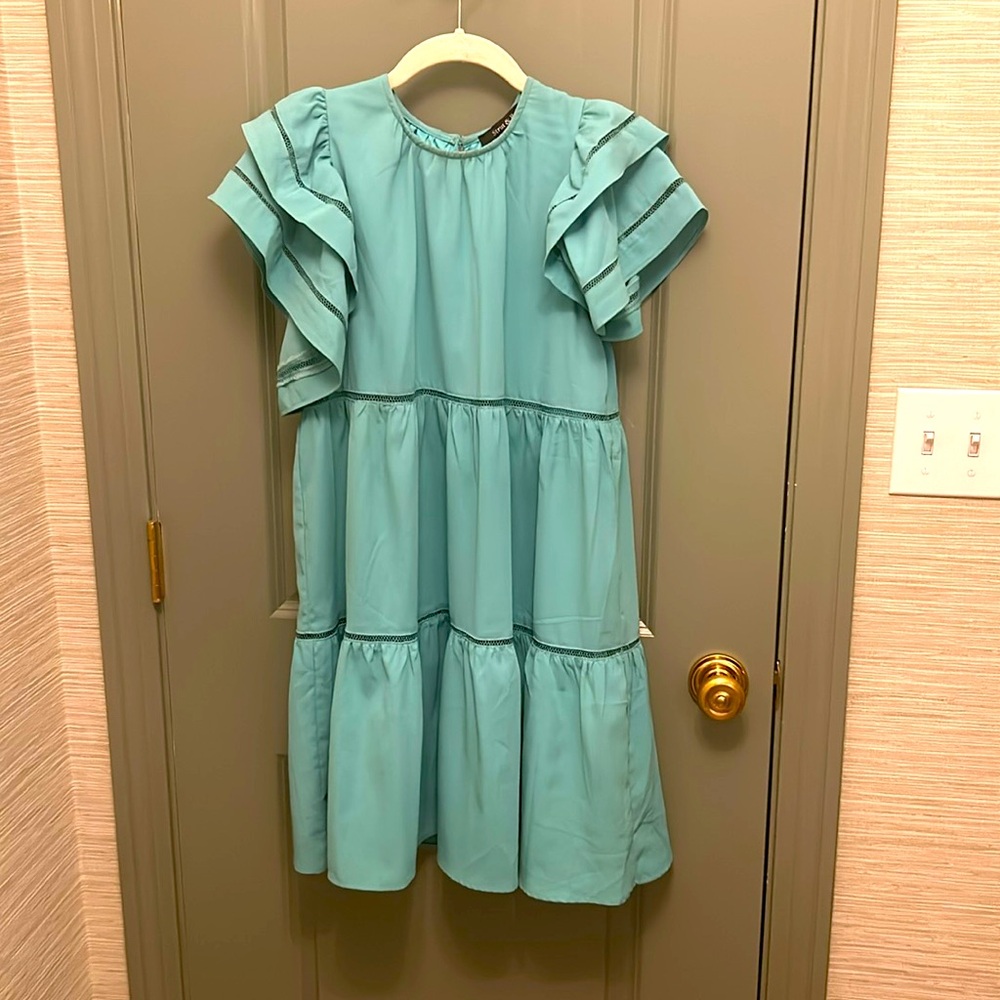 Size small strut and bolt dress